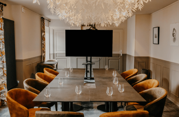 le chef laurent brault en cuisine